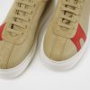 Women CamperLab Sneakers | Beige Suede And Leather Sneakers