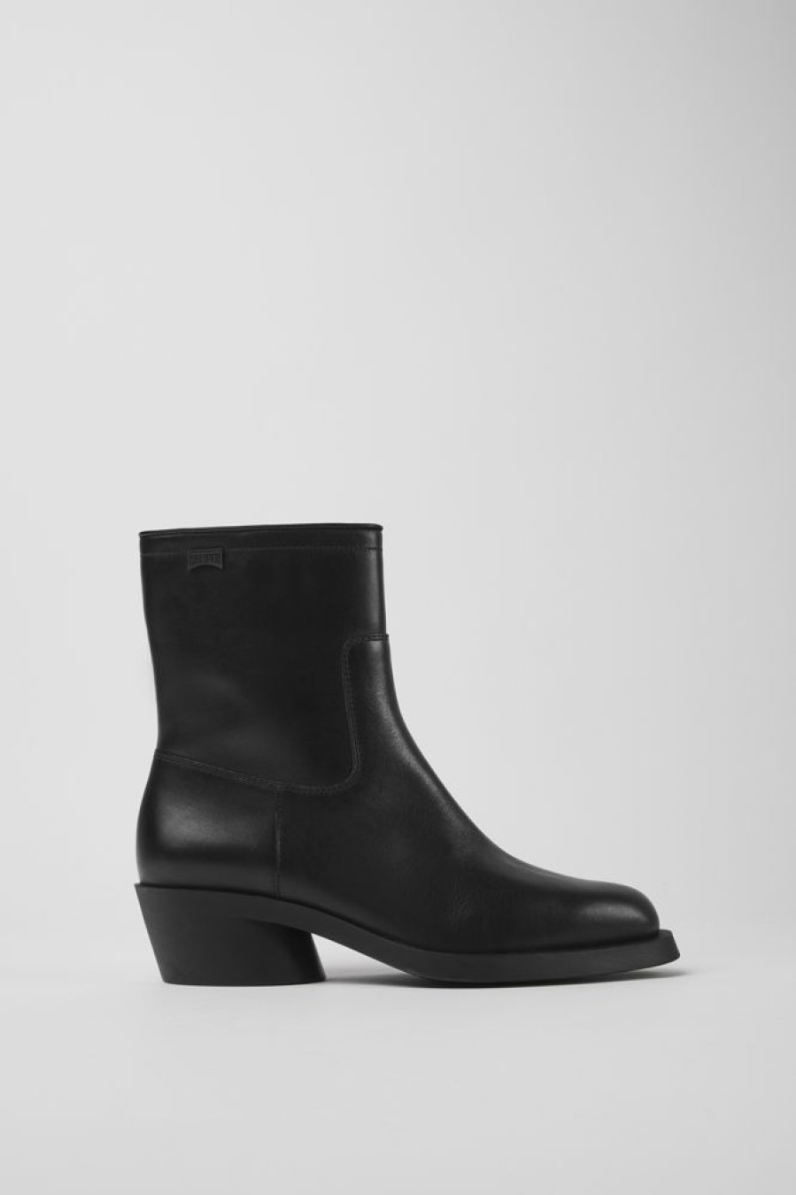 Women CamperLab Ankle Boots | Black Leather Boots For Women