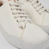 Men CamperLab Casual Shoes | White Textile Sneaker For Men