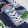 Kids CamperLab Sneakers | Blue Textile/Nubuck Sneaker