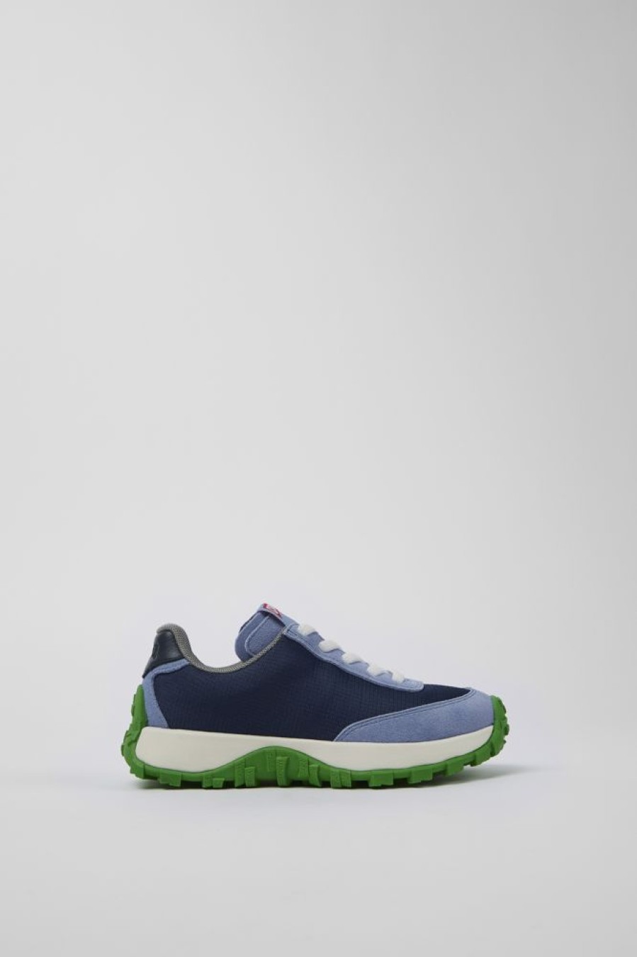 Kids CamperLab Sneakers | Blue Textile/Nubuck Sneaker