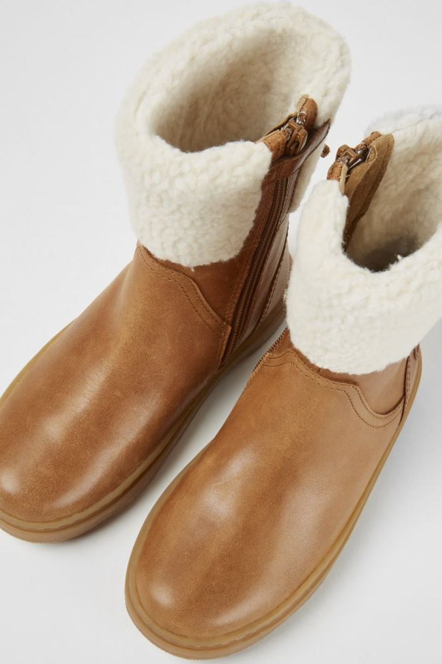 Kids CamperLab Boots | Brown Boots