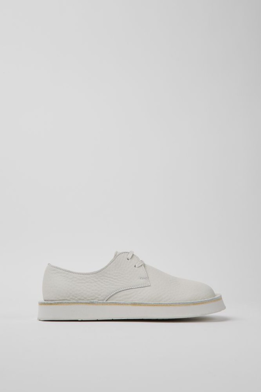 Women CamperLab Casual Shoes | White Leather Shoes For Women