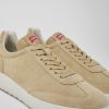 Women CamperLab Sneakers | Beige Nubuck Sneakers For Women