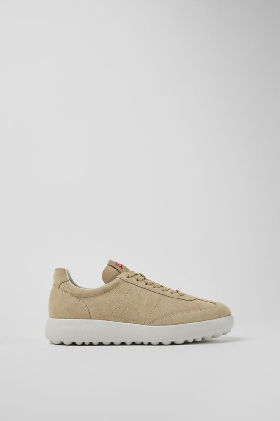 Women CamperLab Sneakers | Beige Nubuck Sneakers For Women