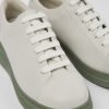 Women CamperLab Sneakers | White Non-Dyed Leather Sneakers For Women