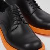 Men CamperLab Formal Shoes | Black Leather Shoes For Men