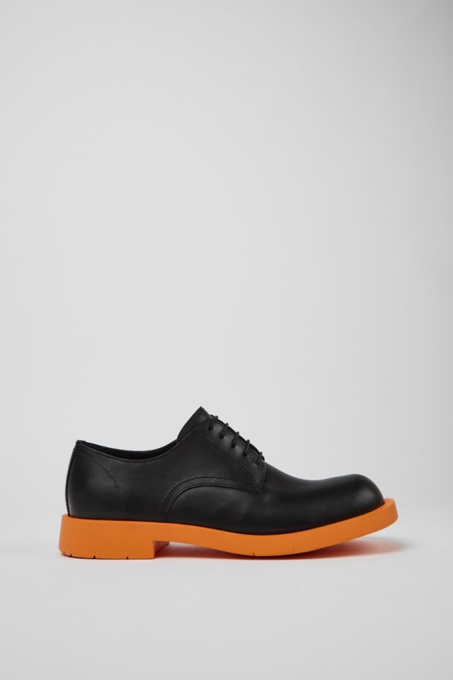 Men CamperLab Formal Shoes | Black Leather Shoes For Men