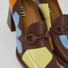 Women CamperLab Formal Shoes | Multicolored Leather Heels For Women