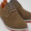 Men CamperLab Casual Shoes | Brown Formal Shoes For Men