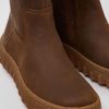 Women CamperLab Boots | Brown Nubuck Boots For Women