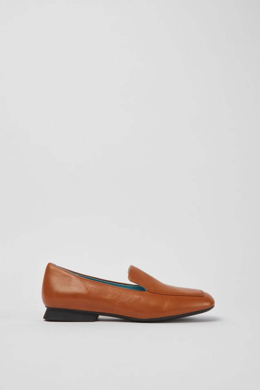 Women CamperLab Formal Shoes | Brown Leather Shoes For Women