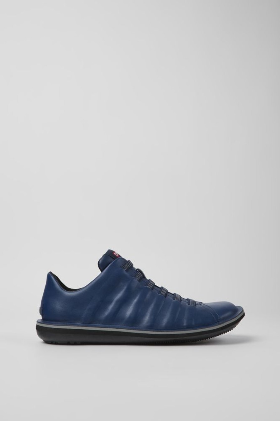 Men CamperLab Casual Shoes | Blue Leather Shoes For Men