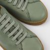 Men CamperLab Casual Shoes | Green Leather Shoes For Men