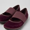 Women CamperLab Formal Shoes | Burgundy Ballerina Shoes