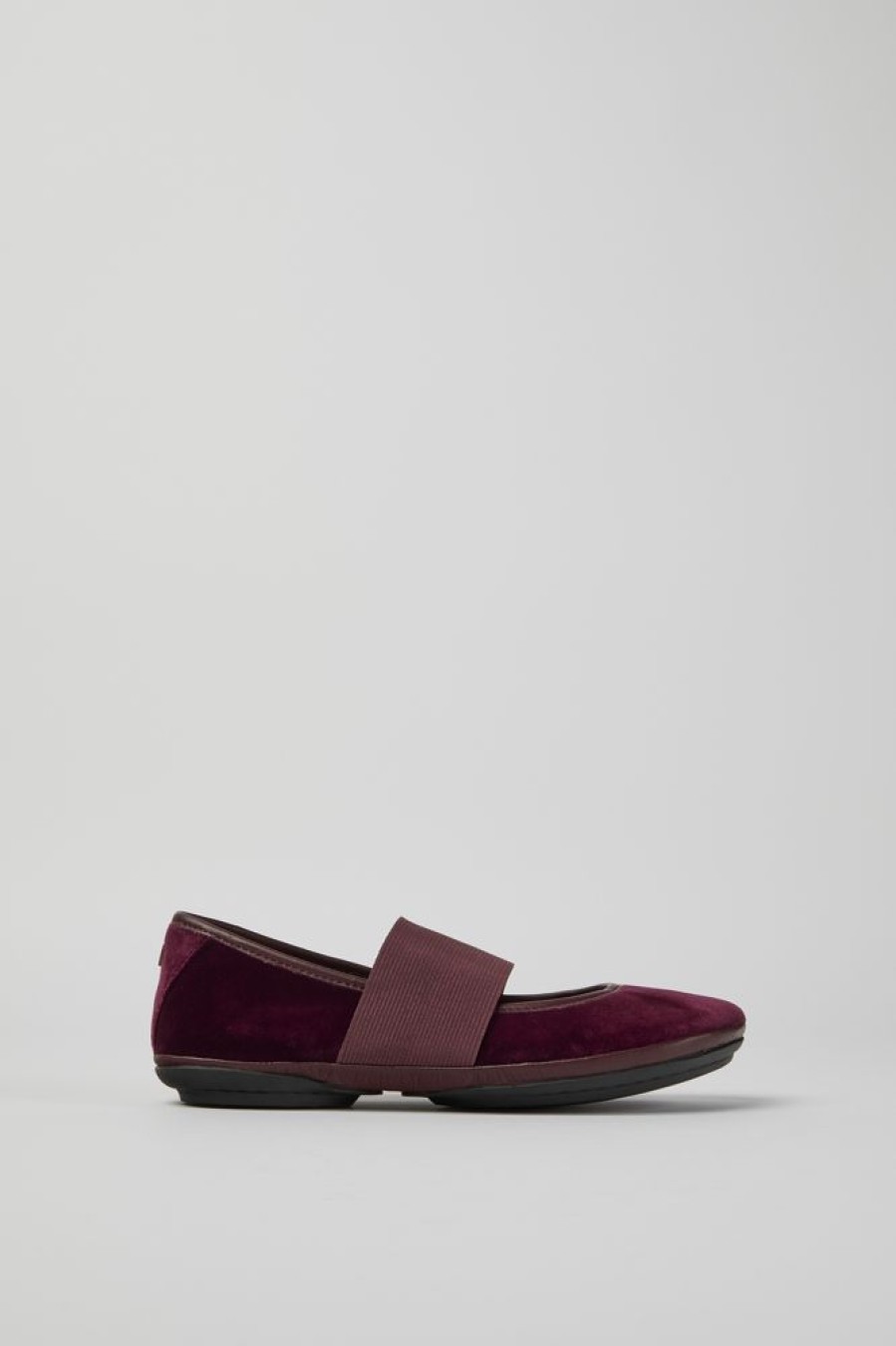 Women CamperLab Formal Shoes | Burgundy Ballerina Shoes