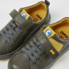 Kids CamperLab Sneakers | Green Leather Sneakers