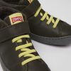 Kids CamperLab Sneakers | Green Leather Boots