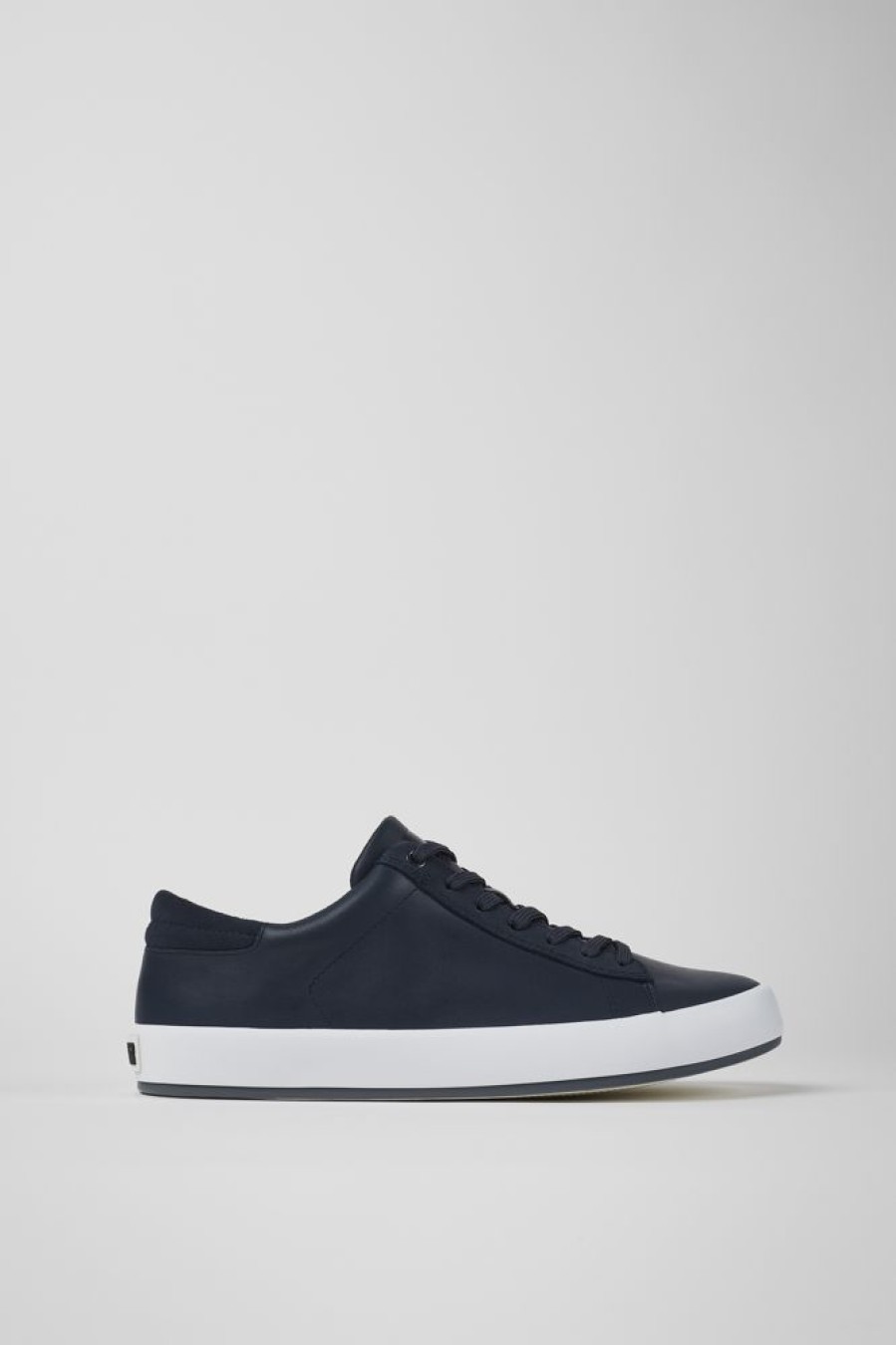 Men CamperLab Sneakers | Blue Leather And Nubuck Sneakers For Men