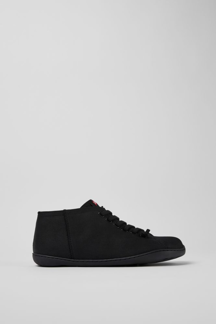 Men CamperLab Casual Shoes | Black Textile Shoes For Men