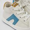 Kids CamperLab Sneakers | White Leather Sneakers For Kids