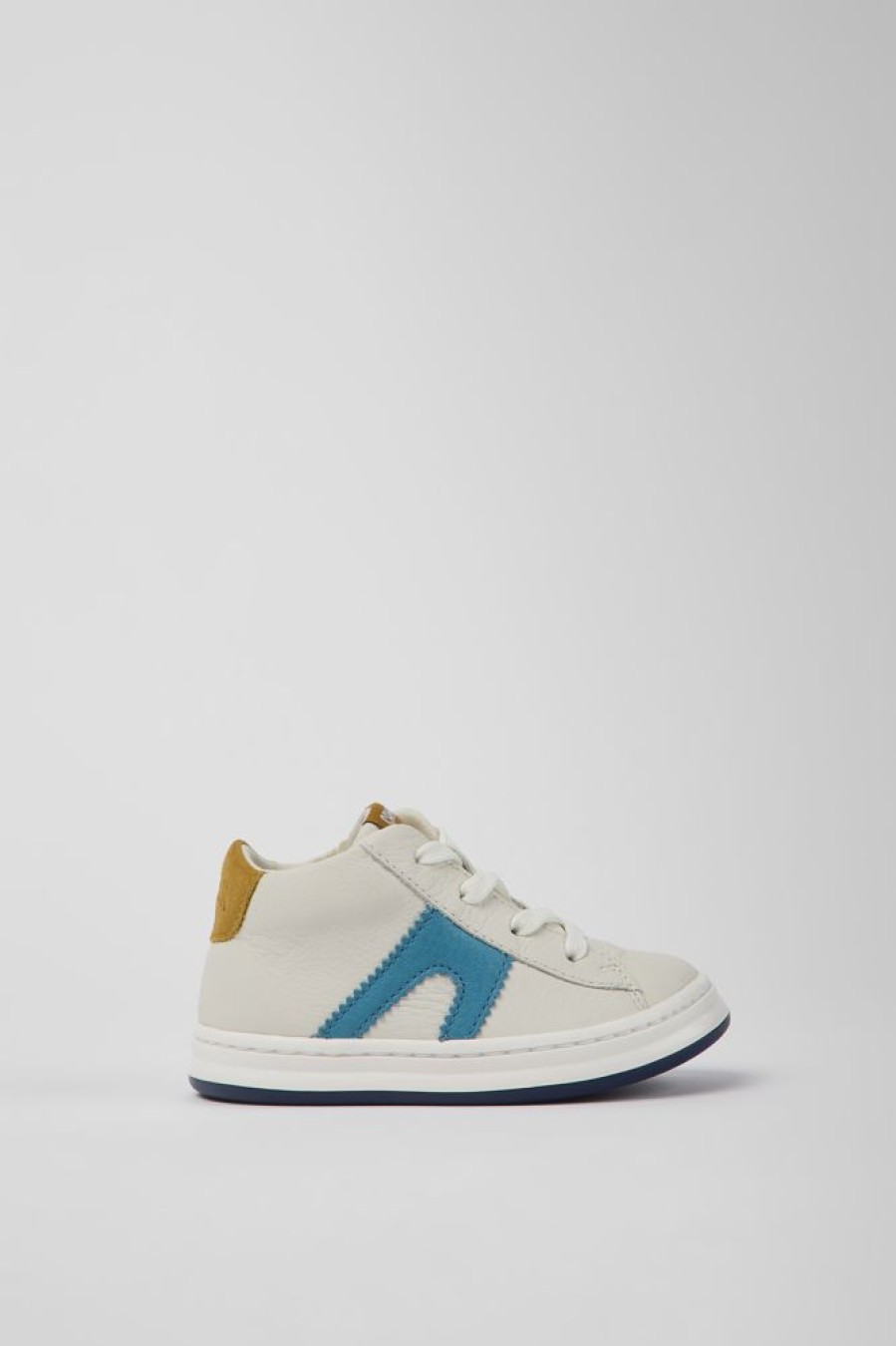 Kids CamperLab Sneakers | White Leather Sneakers For Kids