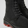 Women CamperLab Ankle Boots | Black Nubuck Ankle Boots For Women