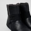 Women CamperLab Ankle Boots | Black Leather Ankle Boots For Women