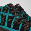 Men CamperLab Casual Shoes | Blue Multicolored Recycled Wool Sneakers For Men