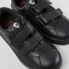 Kids CamperLab Sneakers | Black Leather And Textile Sneakers