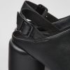 Women CamperLab Heels | Black Leather Heels For Women