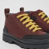 Kids CamperLab Boots | Burgundy Ankle Boots