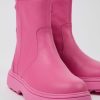 Kids CamperLab Boots | Pink Leather Boots