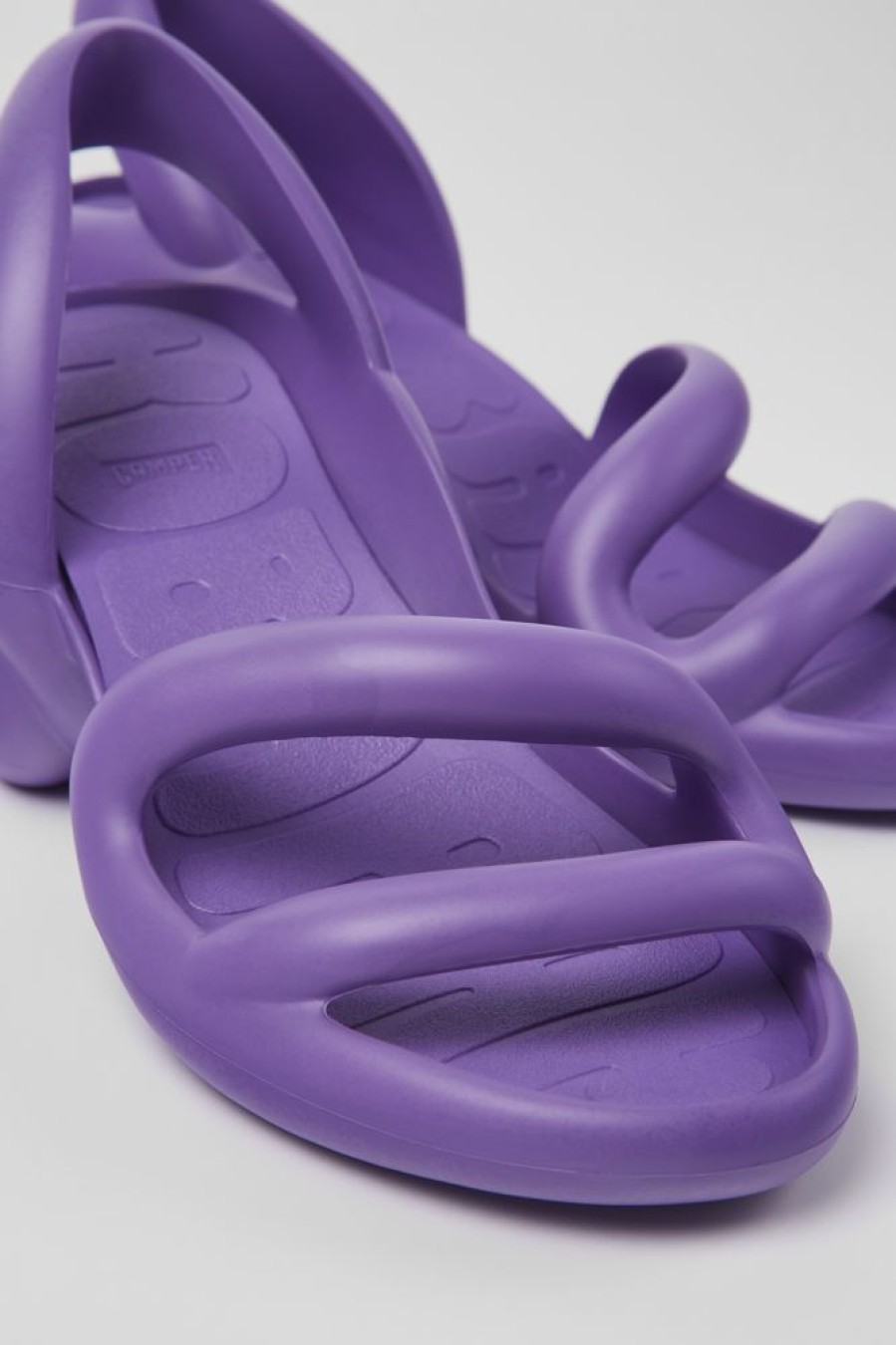 Men CamperLab Sandals | Purple Synthetic Sandal For Men