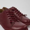 Men CamperLab Casual Shoes | Brown Leather Shoes For Men