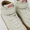 Kids CamperLab Sneakers | White Non-Dyed Leather Sneakers