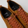 Men CamperLab Casual Shoes | Brown Nubuck Shoes For Men