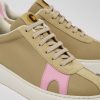 Women CamperLab Sneakers | Beige And Pink Sneakers For Women