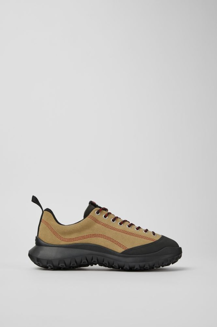 Women CamperLab Sneakers | Beige Nubuck And Textile Sneakers For Women