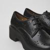 Women CamperLab Formal Shoes | Black Leather Shoes For Women