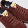 Women CamperLab Sneakers | Burgundy Suede Sneakers