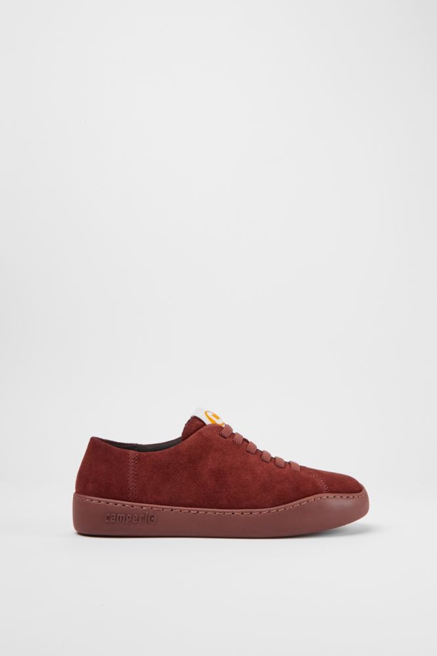 Women CamperLab Sneakers | Burgundy Suede Sneakers