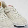 Kids CamperLab Sneakers | White Leather And Nubuck Sneakers For Kids