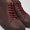 Men CamperLab Casual Shoes | Brown Leather Sneakers For Men