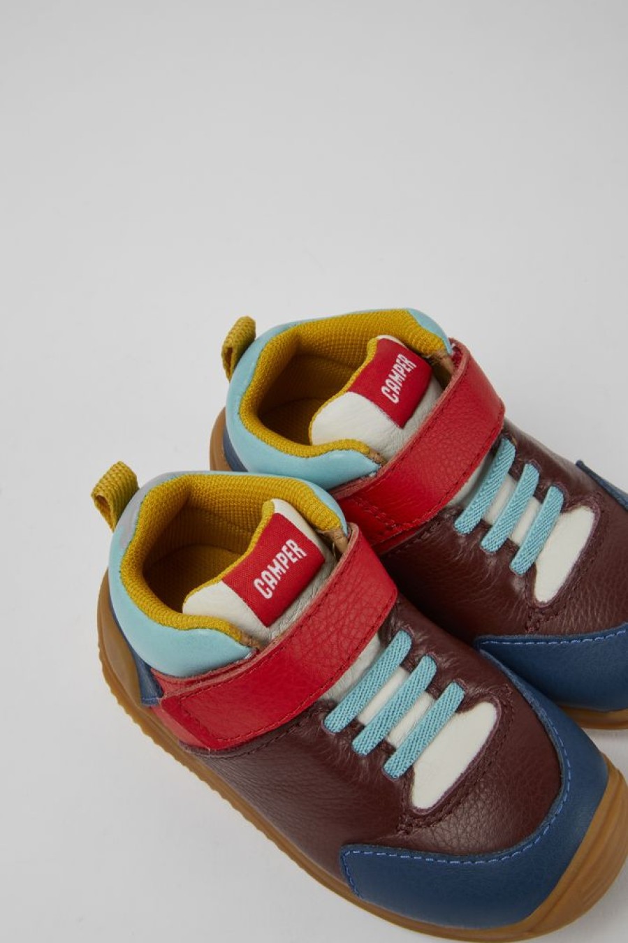 Kids CamperLab Sneakers | Multicolor Leather Sneakers