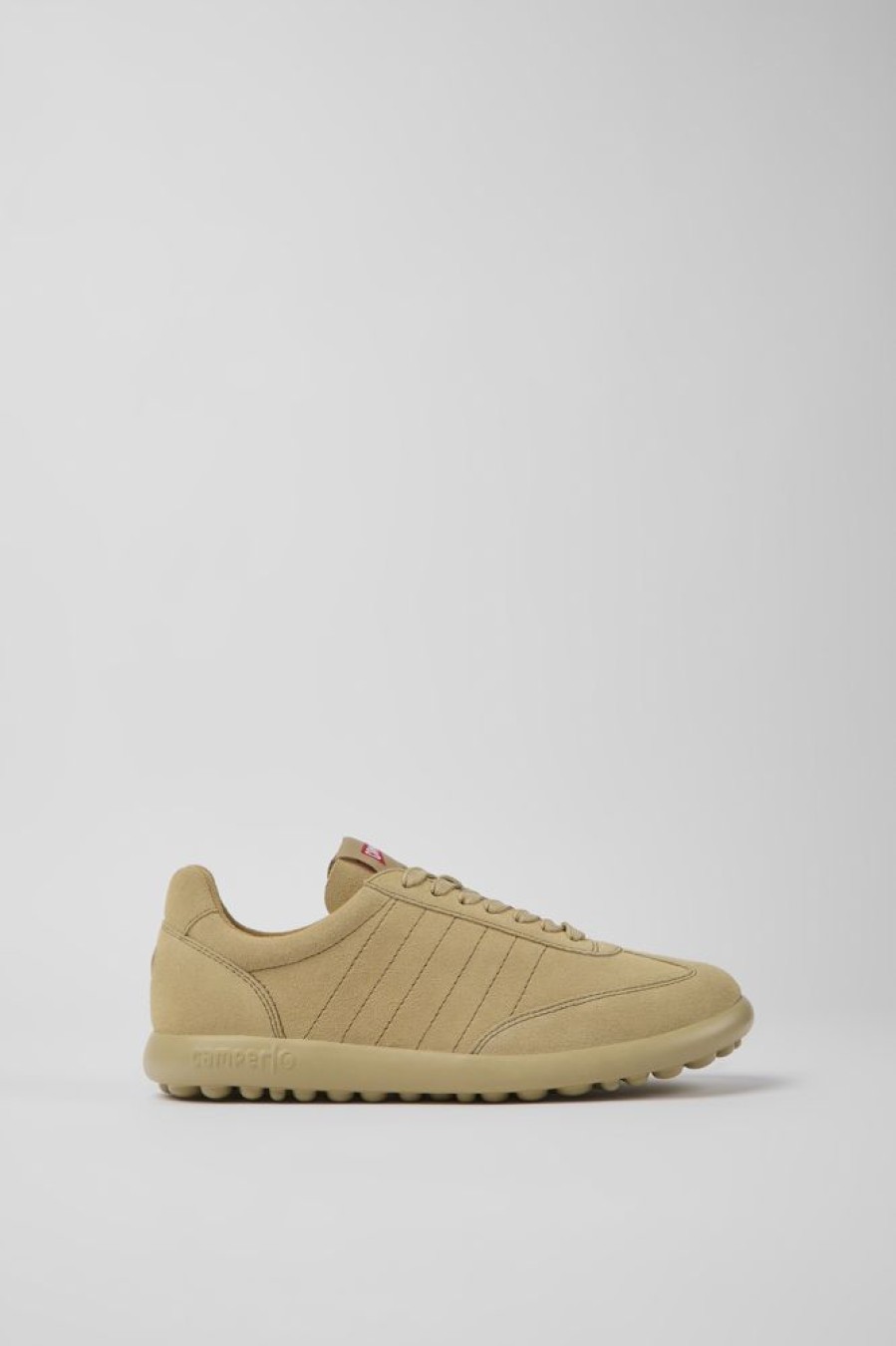 Women CamperLab Sneakers | Beige Nubuck Sneakers For Women