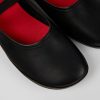 Women CamperLab Ballerinas | Black Leather Mary Jane For Women