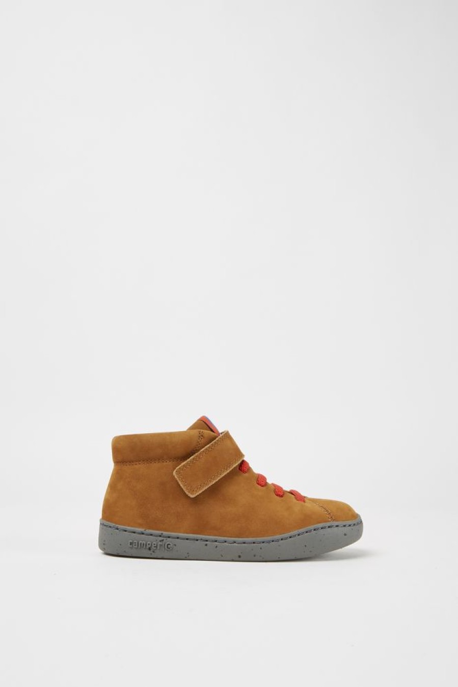 Kids CamperLab Sneakers | Brown Ankle Boots