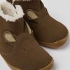 Kids CamperLab Boots | Brown Nubuck Boots For Kids