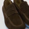 Men CamperLab Casual Shoes | Brown Nubuck Shoes For Men